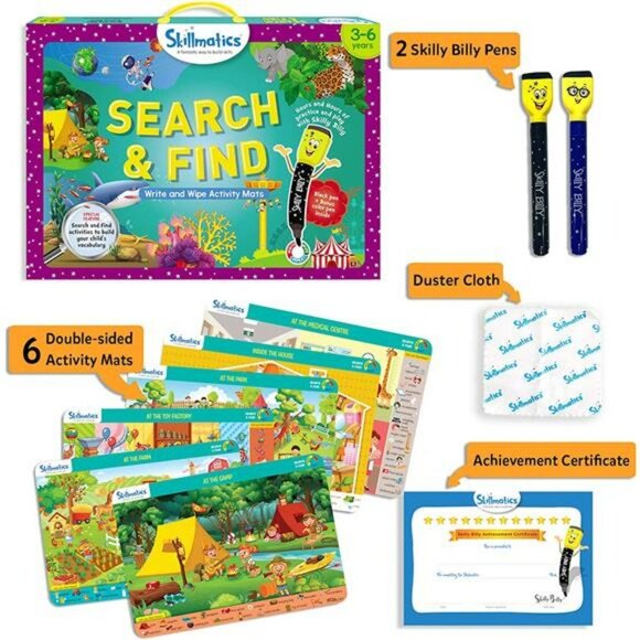 Educational Game : Search and Find | Gifts & Preschool Learning for Kids - Picture 5 of 12